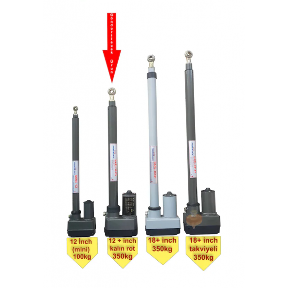 12 Inçh Çanak ve Kuluçka Kollu Motor-Tzc Premium Jack Harl-3612 ürün görseli 1