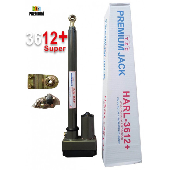 12 Inçh Çanak ve Kuluçka Kollu Motor-Tzc Premium Jack Harl-3612 - 3