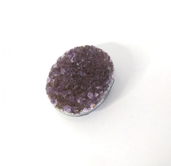 Doğal Ametist Kuvars Kristal Taş 3.5- 4 CM Reiki Şifa Çakra El Oyma Kaba Doğal Taşlar - 2