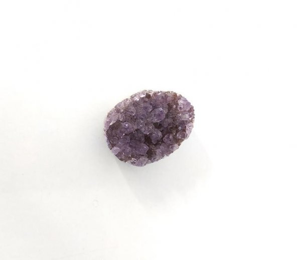 Doğal Ametist Kuvars Kristal Taş 3.5- 4 CM Reiki Şifa Çakra El Oyma Kaba Doğal Taşlar - 4