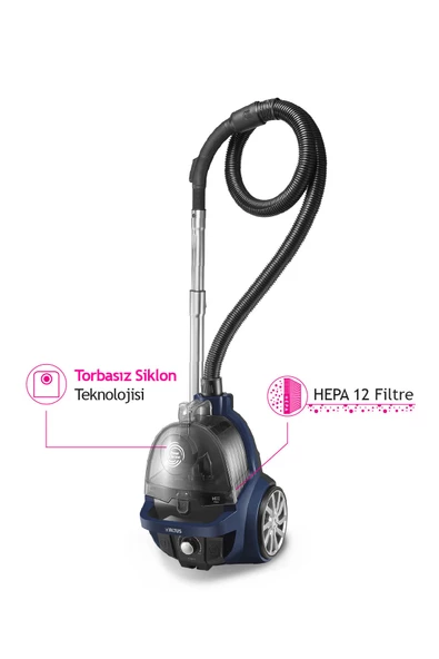 Altus AL 606 ST 890W Hepa Filtreli Torbasız Elektrikli Süpürge - 5