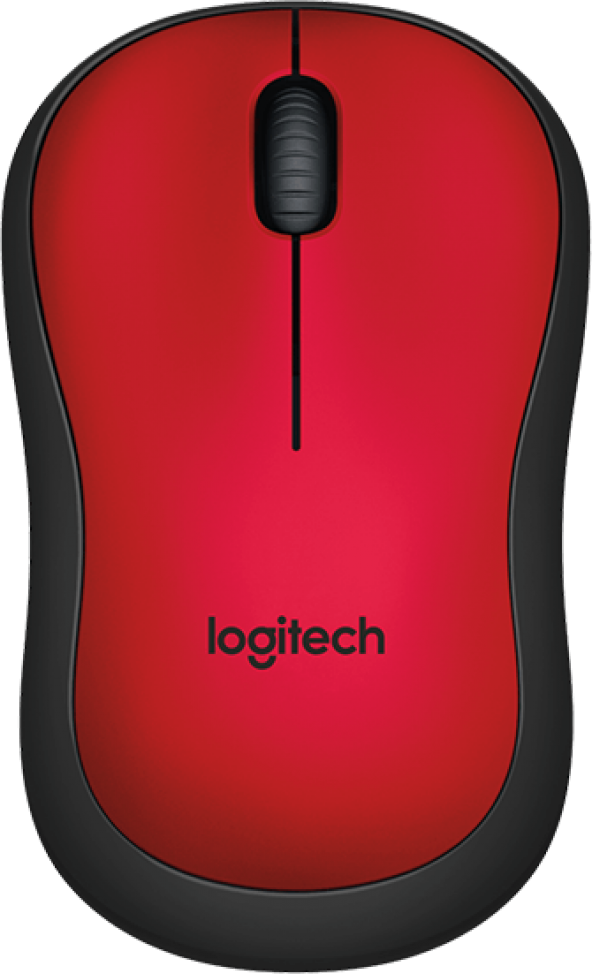 Logitech M220 Silent (Sessiz) Kablosuz Mouse - Kırmızı