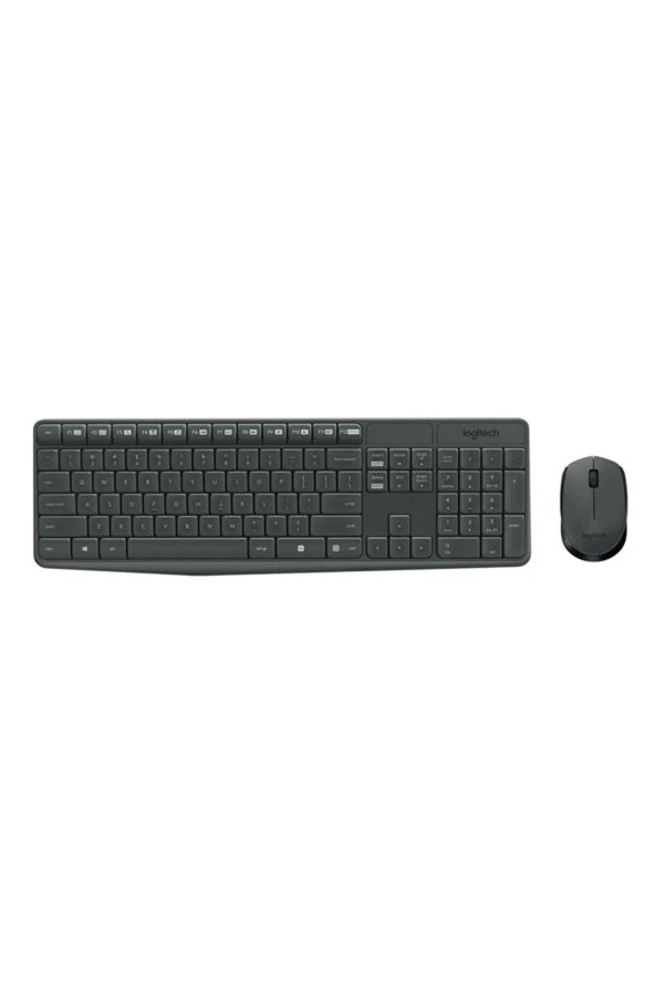 Logitech Kablosuz Q Türkçe Klavye Mouse Seti
