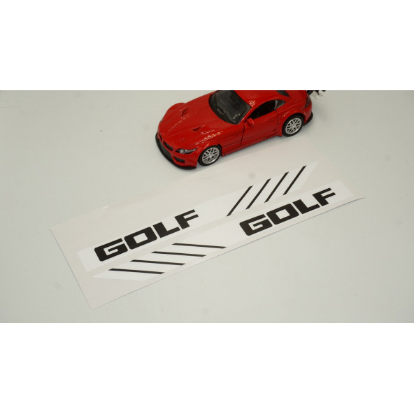 Volkswagen Golf Yan Aynalar Selefon Kaplama Sticker Seti - 3