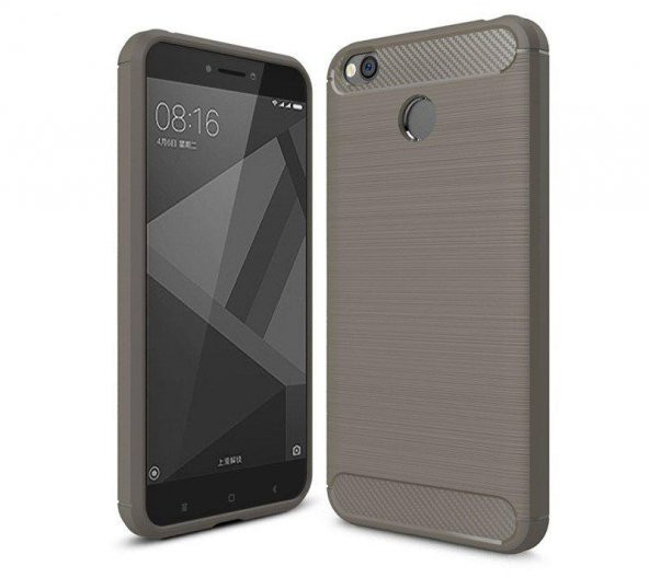 Xiaomi Redmi Note 5A Prime Kılıf Rugged Karbon Silikon Kapak - 7