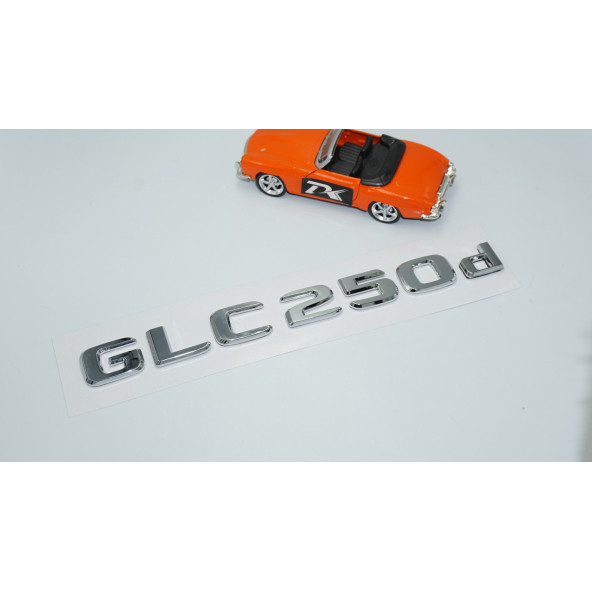 DK Tuning GLC 250d Bagaj Krom ABS Yazı Logo Benz İle Uyumlu - Resim 2