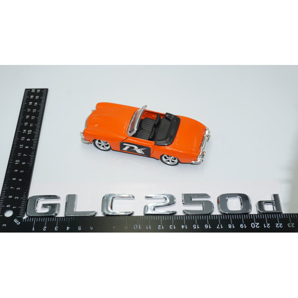 DK Tuning GLC 250d Bagaj Krom ABS Yazı Logo Benz İle Uyumlu - Resim 4