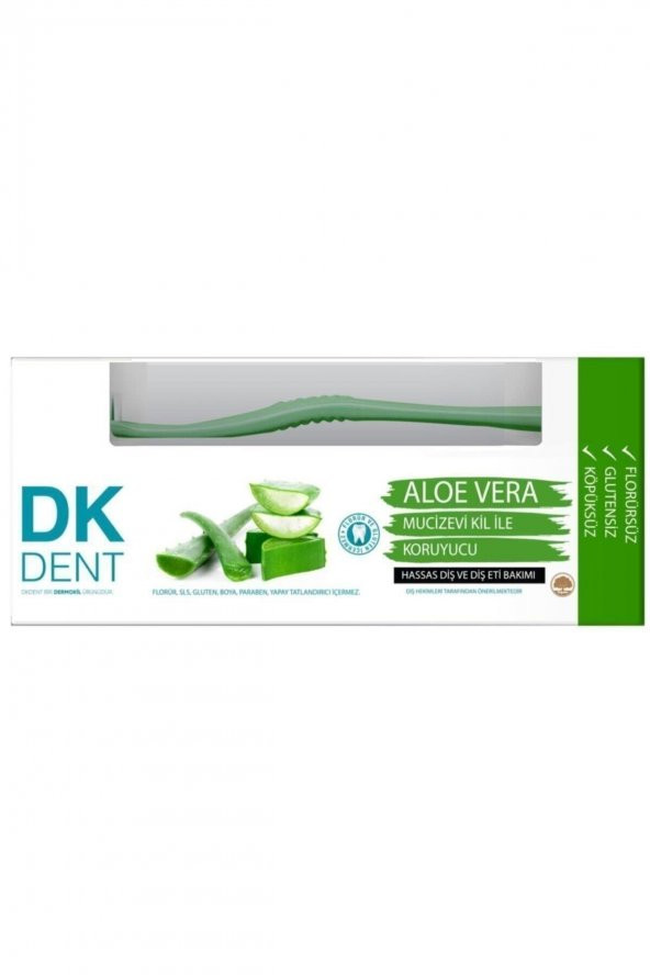 Dk Dent Diş Macunu 75ml Aloe Vera Fırça