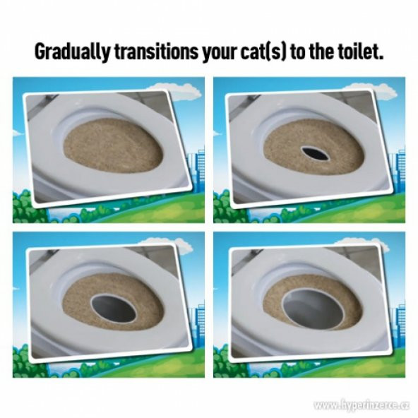 CitiKitty Kedi Tuvalet Eğitim Seti - 3
