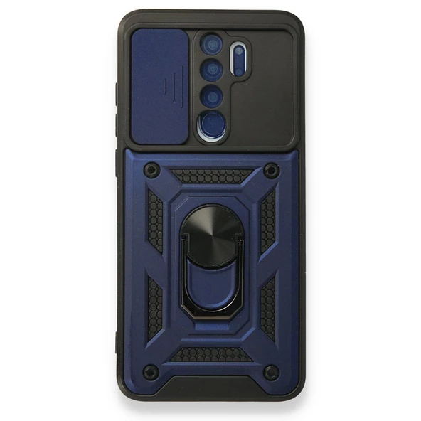 Gpack Xiaomi Redmi Note 8 Pro Kılıf Tank Aramid Sürgülü Vega YüzüklüNano - 5