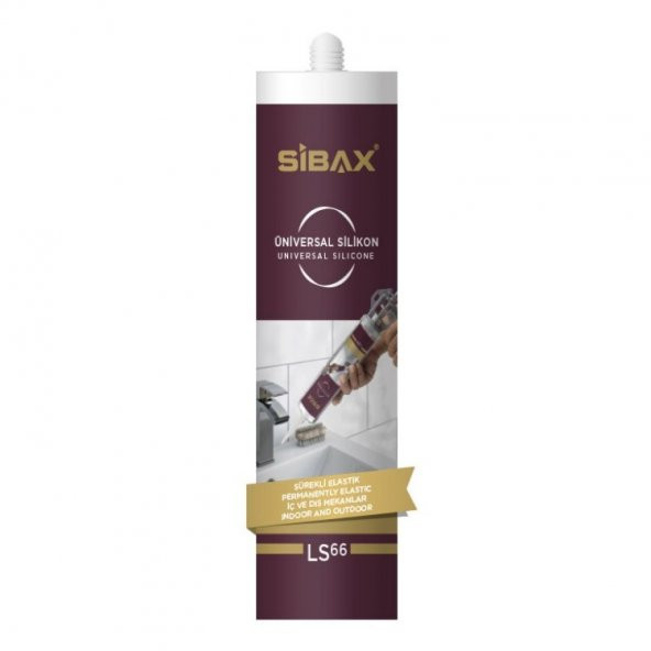 Sibax Silikon Şeffaf 280gr