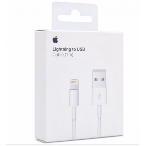 Apple iPhone 1 Metre Lightning USB Şarj Kablosu (MD818ZM/A)