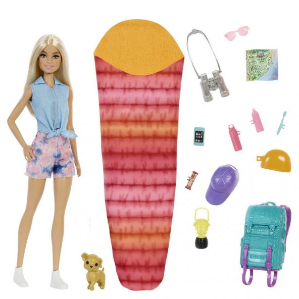 Mattel Barbie Kampa Gidiyor Kız Oyun Seti HDF73 3 Yaş Üzeri Çocuklar İçin