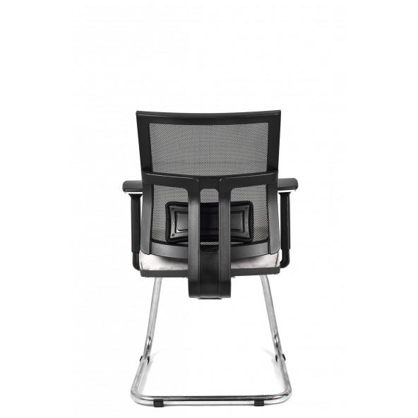 Herkese Mobilya Riva Gri Bekleme Koltuğu Ofis Koltuğu - 5