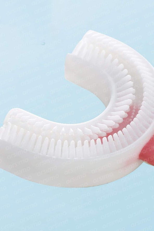 Silikon Bebek Diş Fırçası | Bebek Diş Fırçalama Kaşıma Aparatı 2-6 Yaş | 9 cm - 3