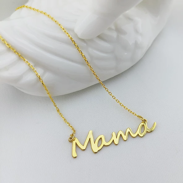 925 Ayar Gümüş İsim Kolye - Resim 3