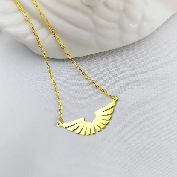 Vaoov 925 Ayar Gümüş Melek Kolye ürün görseli