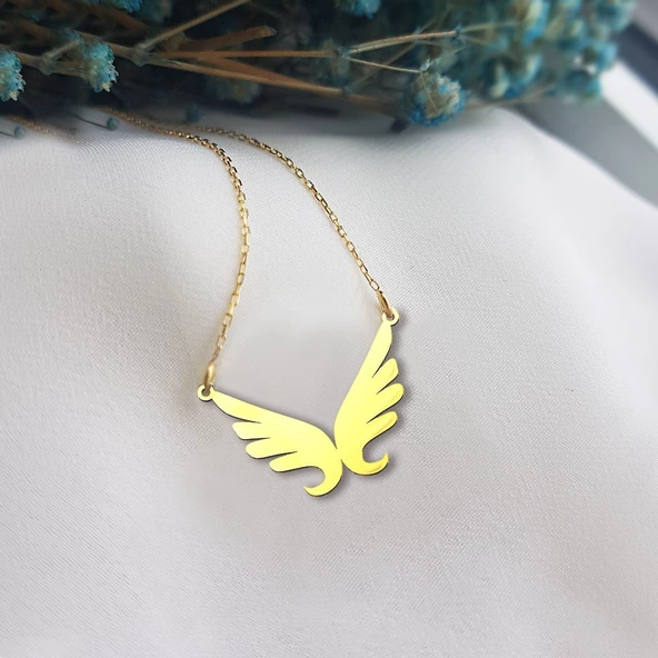 Vaoov 925 Ayar Gümüş Melek Kolye ürün görseli