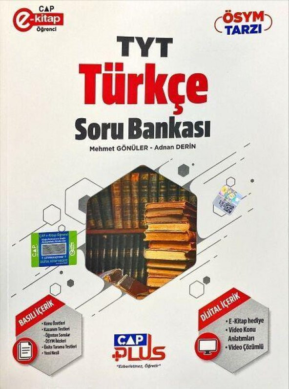 TYT Türkçe Plus Soru Bankası Çap Yayınları