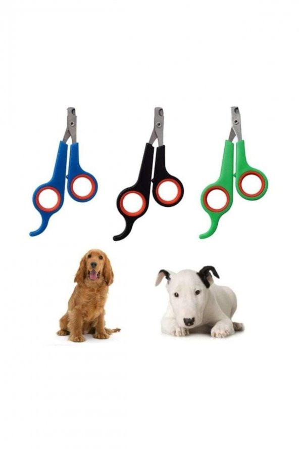 Kedi Köpek Tırnak Makası Renkli - 2