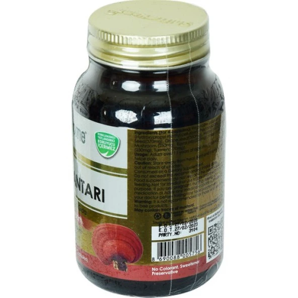 Shiffa Home Aksuvital Shiffa Home Upr Reishi Mantarı Diyet Takviyesi 680 Mg X 60 Kapsül - Resim 2