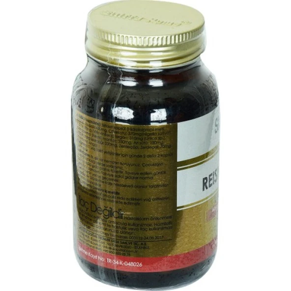 Shiffa Home Aksuvital Shiffa Home Upr Reishi Mantarı Diyet Takviyesi 680 Mg X 60 Kapsül - Resim 3