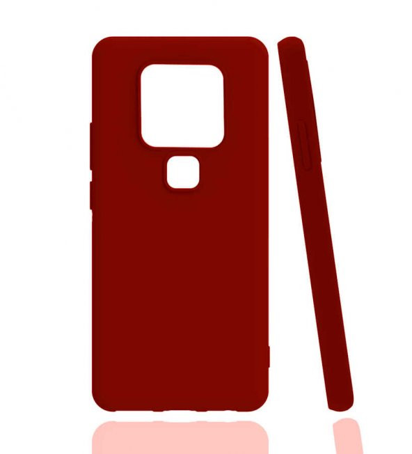 Tecno Camon 16 Kılıf Esnek Mat Biye Silikon Kapak - 4