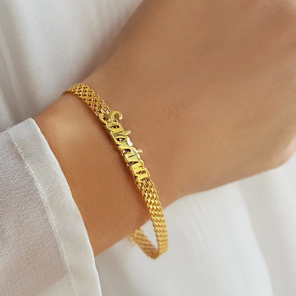 Zincir Örme Retro Bileklik ürün görseli