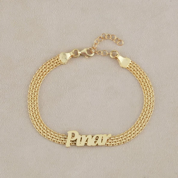 Zincir Örme Retro Bileklik - Resim 10