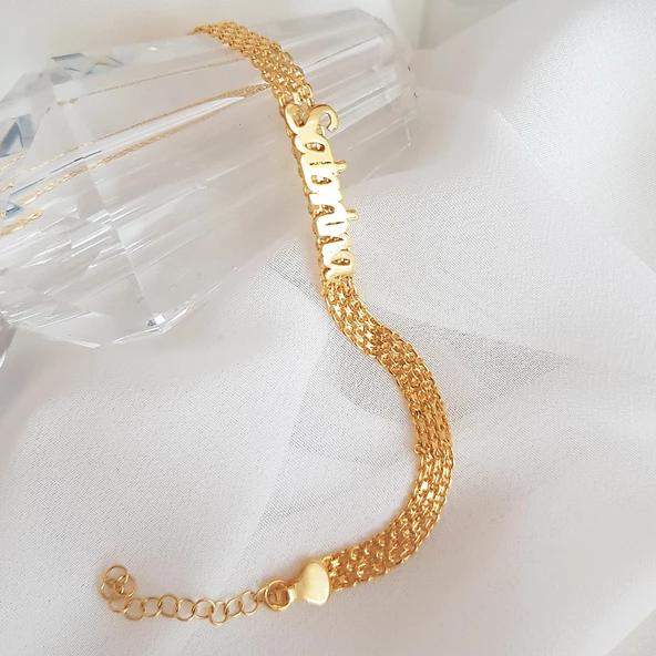 Zincir Örme Retro Bileklik - Resim 9