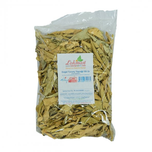 Turunç Yaprağı Doğal 100 Gr Paket - 2