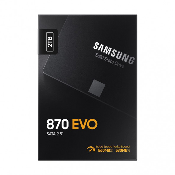 Samsung 2 TB 870 Evo MZ-77E2T0BW 2.5" SATA 3.0 SSD