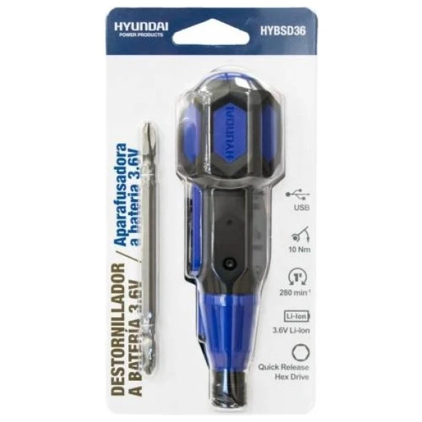 Hyundai HYBSD36 USB Şarjlı Tornavida - 2
