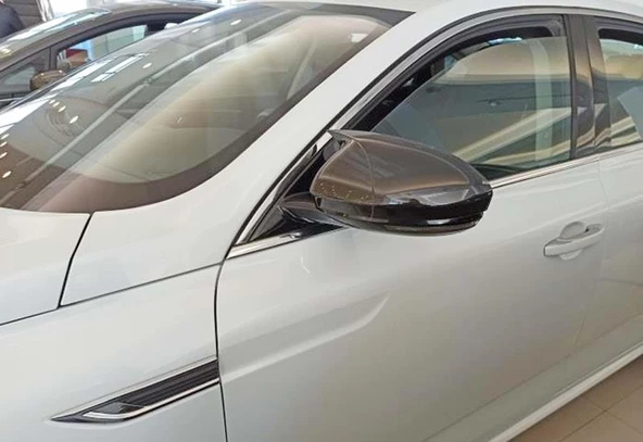Renault Talisman Batman Yarasa Ayna Kapağı Piano Black 2015 Sonrası - 3