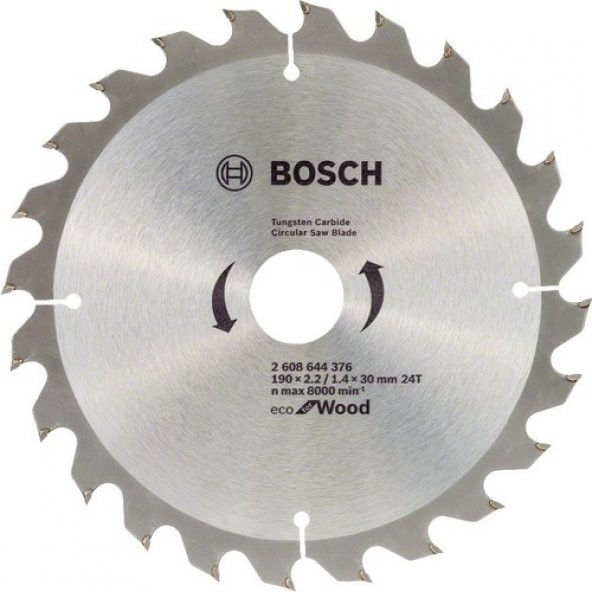 Bosch Optiline Eco 190 x 30 mm 24 Diş Testere