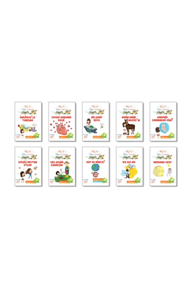 Gizemli Bahçe 3. Sınıflar Bilge ile Fene Yolculuk 64 Sayfalık 10 Kitap Set - 2