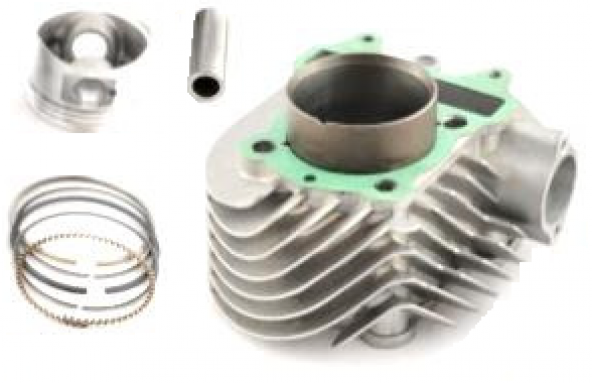 Çelik Wind Hunter 150 Scooter Silindir Piston Seti Kıvrık Petek