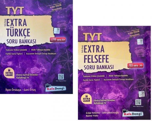Kafadengi Tyt Türkçe + Felsefe Extra Soru Seti 2 Kitap 2023