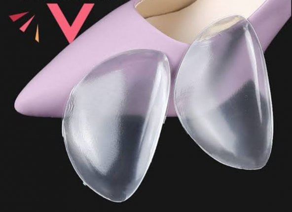 Şeffaf Silikon Ayak Tabanlık İçe Basma Önleyici - 2