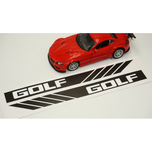 Volkswagen Golf Yan Aynalar Selefon Kaplama Sticker Seti - Resim 4
