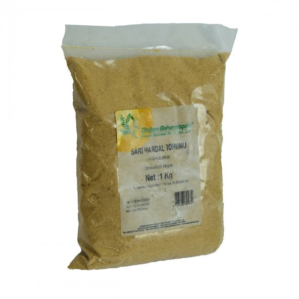 Hardal Tohumu Öğütülmüş Doğal Sarı 1000 Gr Paket - 2