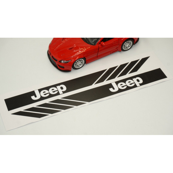 Jeep Yan Aynalar Selefon Kaplama Sticker Seti - 4