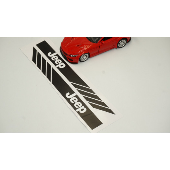 Jeep Yan Aynalar Selefon Kaplama Sticker Seti - 5