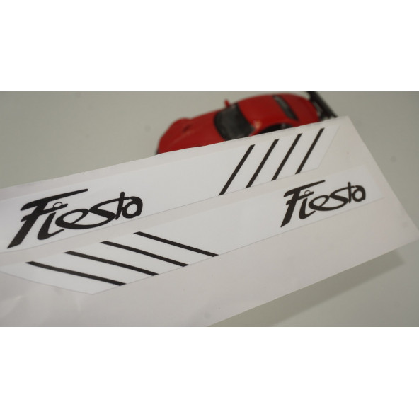 Fiesta Yan Aynalar Selefon Kaplama Sticker Seti - 2