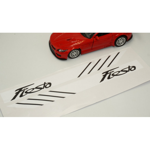 Fiesta Yan Aynalar Selefon Kaplama Sticker Seti - 4