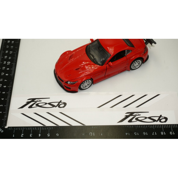 Fiesta Yan Aynalar Selefon Kaplama Sticker Seti - 6