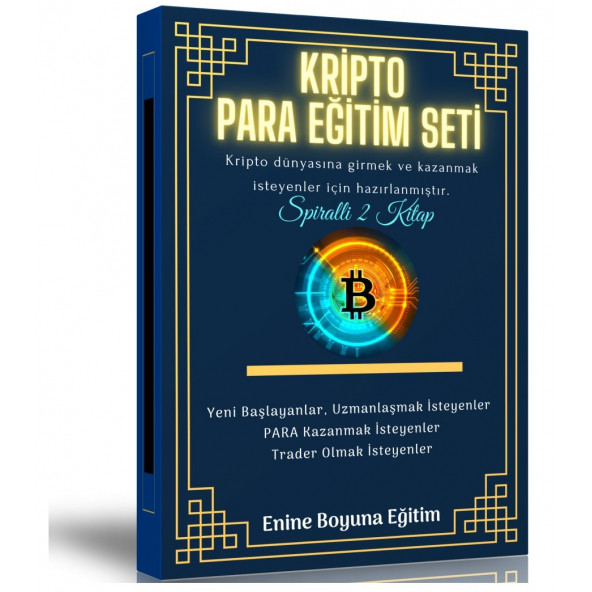 Kripto Para Eğitim Seti  2 Spiralli Kitap