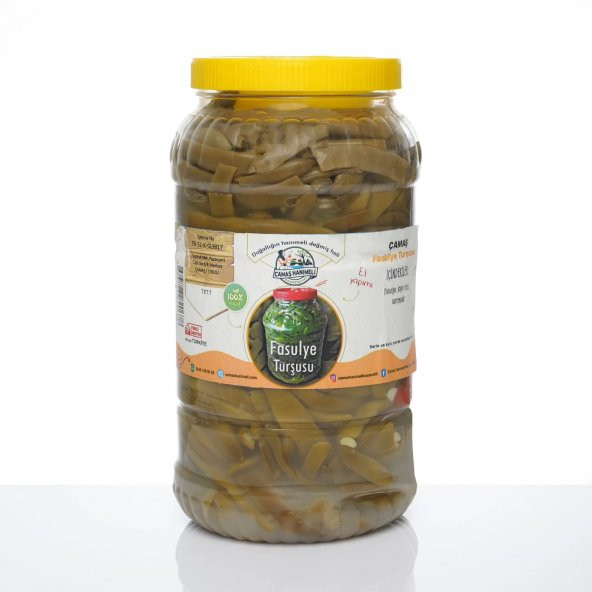 Çamaş Hanımeli Fasulye Turşusu 3 Kg