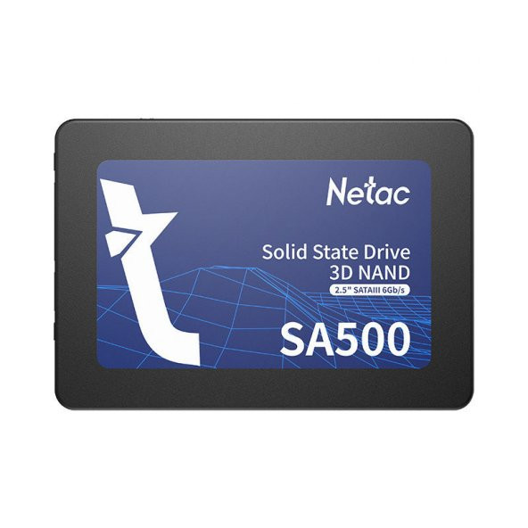 Netac SA500 256GB 2.5 SSD Disk NT01SA500-256-S3X 520-450MBs, SATA3