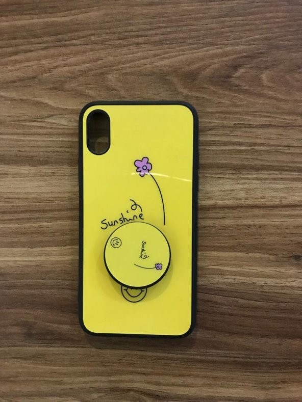 Apple - iPhone X/Xs Popsocket Silikon Kılıf